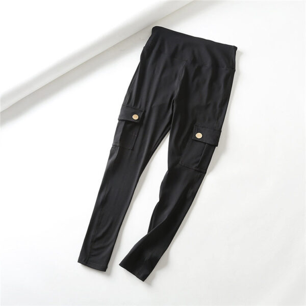 Skinny slim high elastic gym pants - Image 6