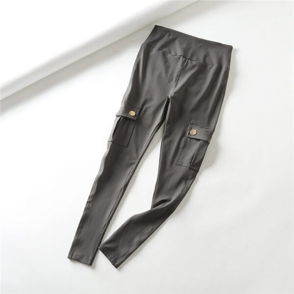 Skinny slim high elastic gym pants - Image 3