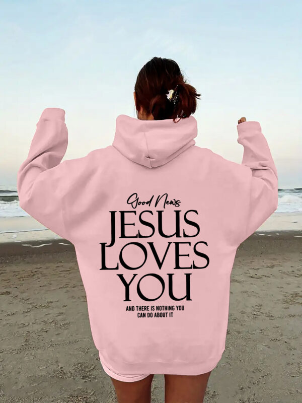 Brushed Hoody Kangaroo Pocket Hoodie Dear Person Behind Me - Image 6