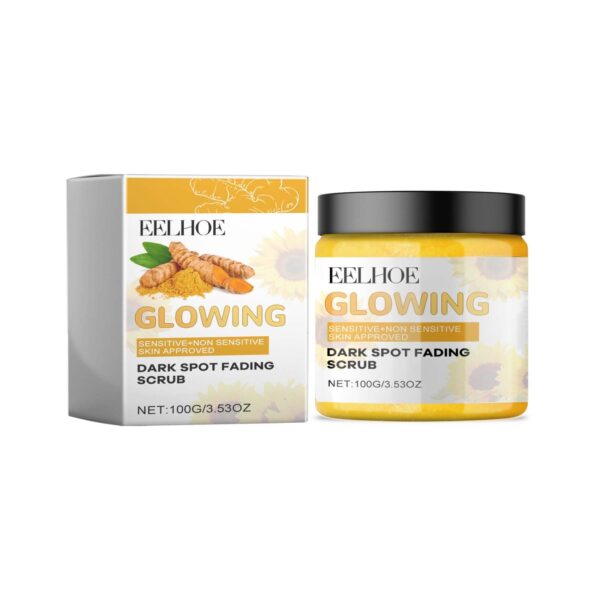 Eelhoe Turmeric Exfoliating Facial Scrub For Deep Cleansing Of Delicate Pores And Beauty Cleansing Treatment - Image 3