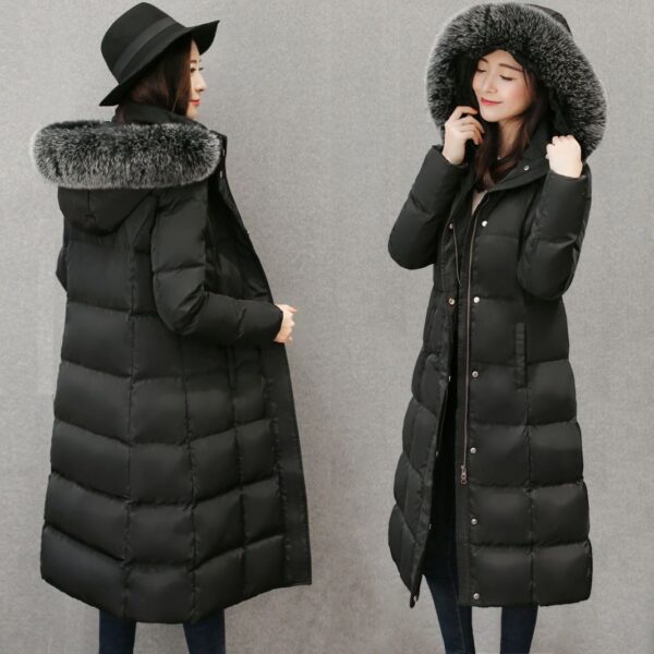 Long down jacket women - Image 4
