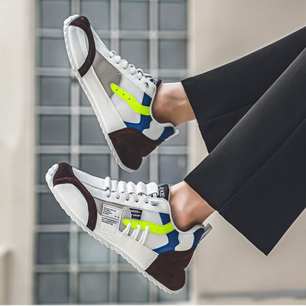 Mesh Breathable All-match Sports Running Platform Height Increasing Casual Old Shoes - Image 3