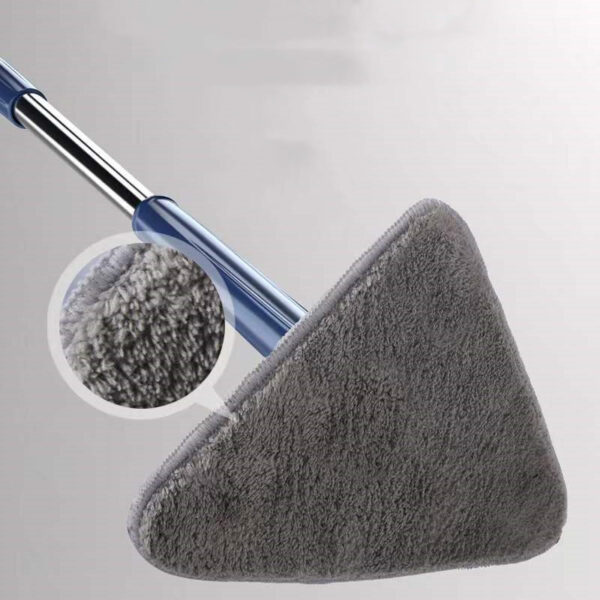 Extendable Triangle Mop 360 Rotatable Adjustable 110 Cm Cleaning Mop For Tub Tile Floor Wall Cleaning Mop Deep Cleaning Mop - Image 10
