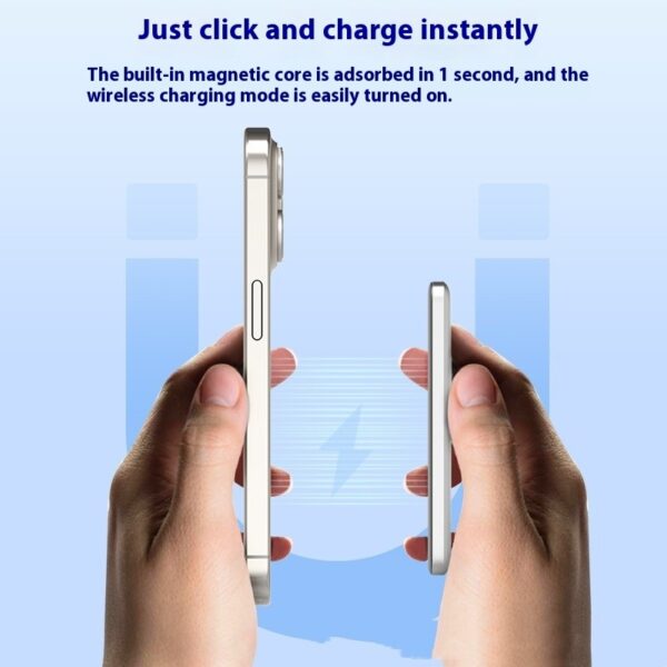Magnetic Wireless Power Bank Mobile Power Supply - Image 3