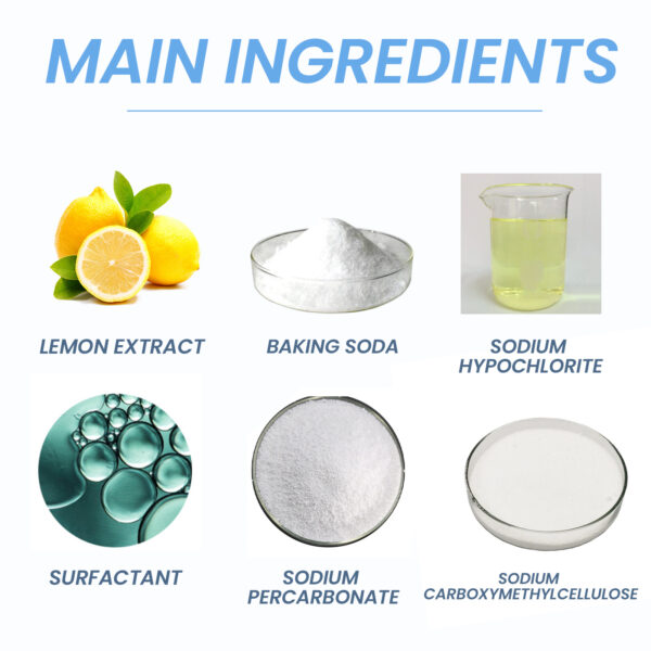 Jaysuing Washing Machine Cleaning Tablets Washing Machine Trough Automatic Roller Cleaning Dirt & Odor Cleaning Tablets - Image 7