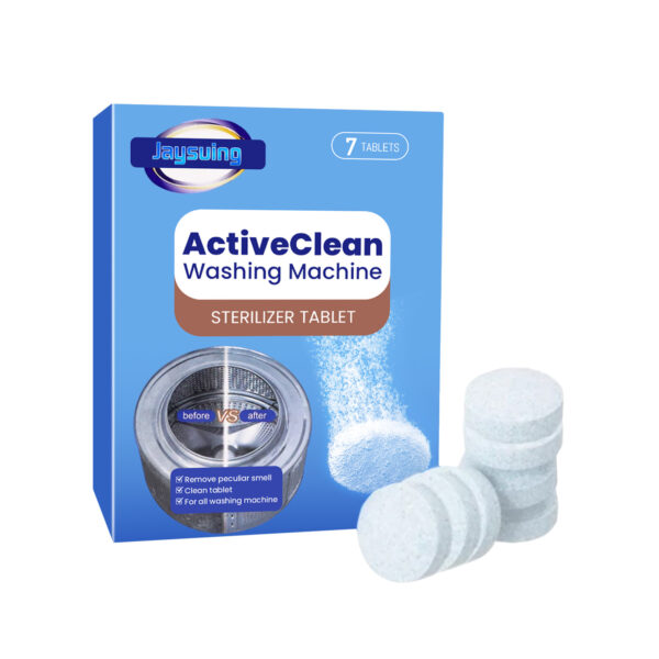 Jaysuing Washing Machine Cleaning Tablets Washing Machine Trough Automatic Roller Cleaning Dirt & Odor Cleaning Tablets - Image 6