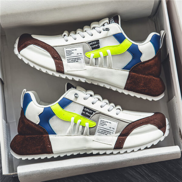 Mesh Breathable All-match Sports Running Platform Height Increasing Casual Old Shoes - Image 8