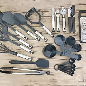 Nylon kitchenware 24-piece set stainless steel kitchen tool