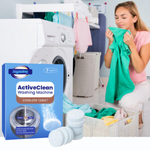 Jaysuing Washing Machine Cleaning Tablets Washing Machine Trough Automatic Roller Cleaning Dirt & Odor Cleaning Tablets